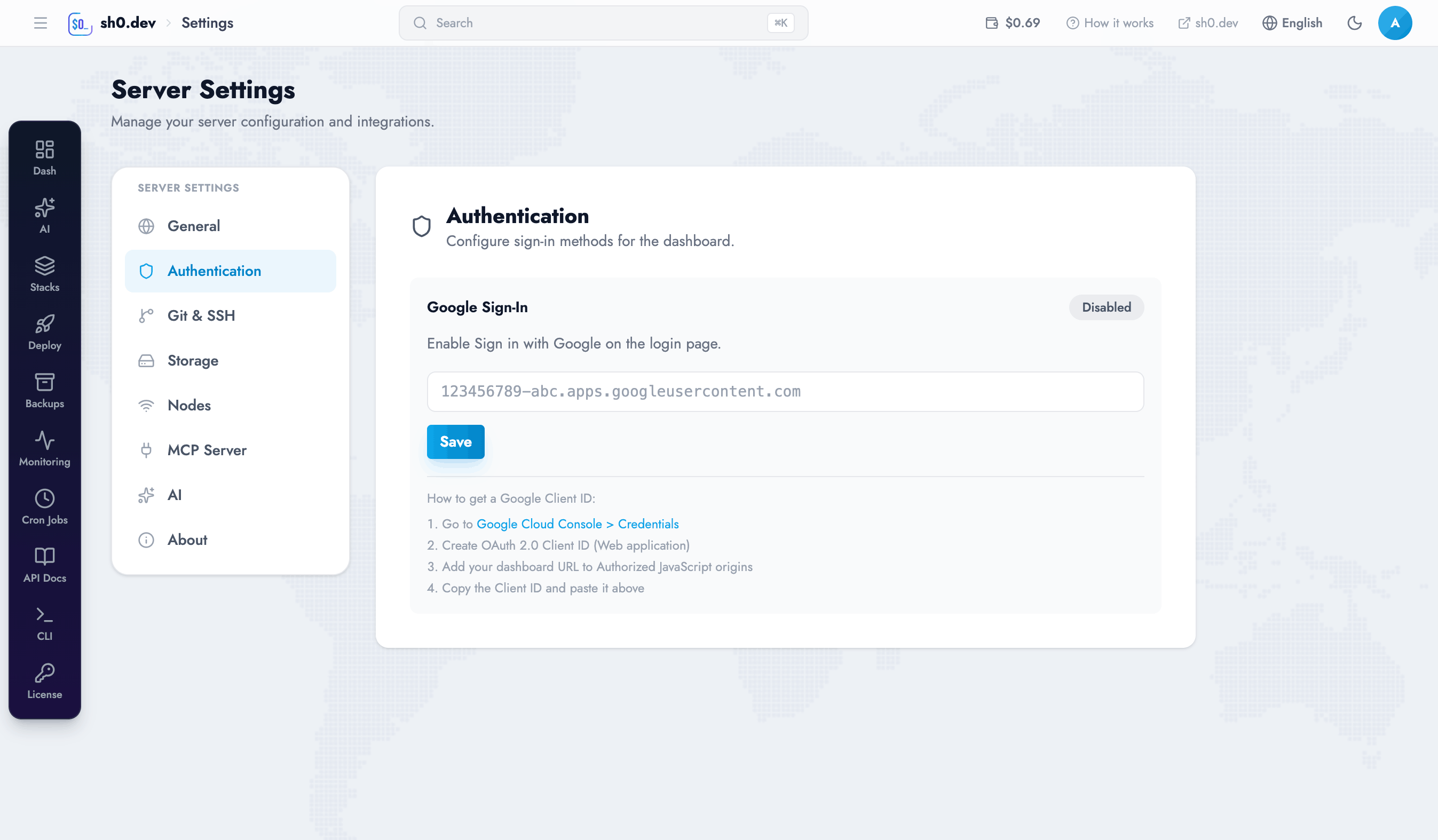 Authentication